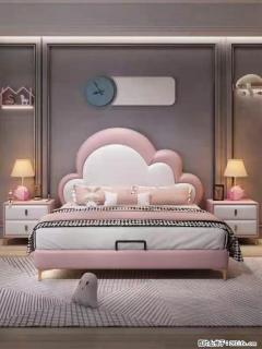 佛山大厂货，高质量仿真皮，实木床边，高密度海绵，带实木床板，全新包装，特价处理 - 沈阳28生活网 sy.28life.com